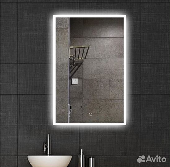 Зеркальный шкаф в ванную Via