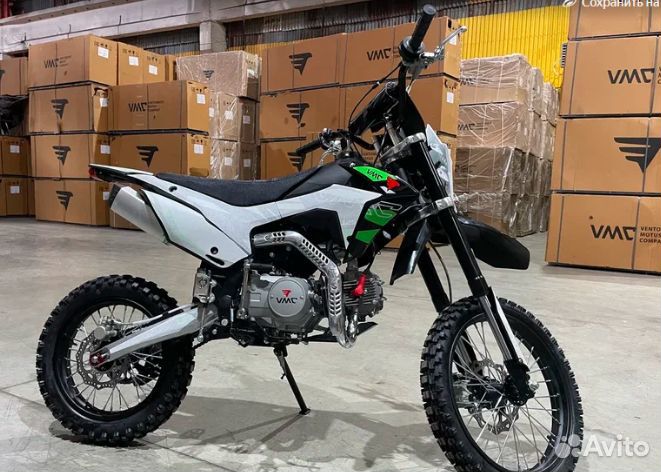 Питбайк vento VMC 17/14 - 125cc (plastic Honda CRF