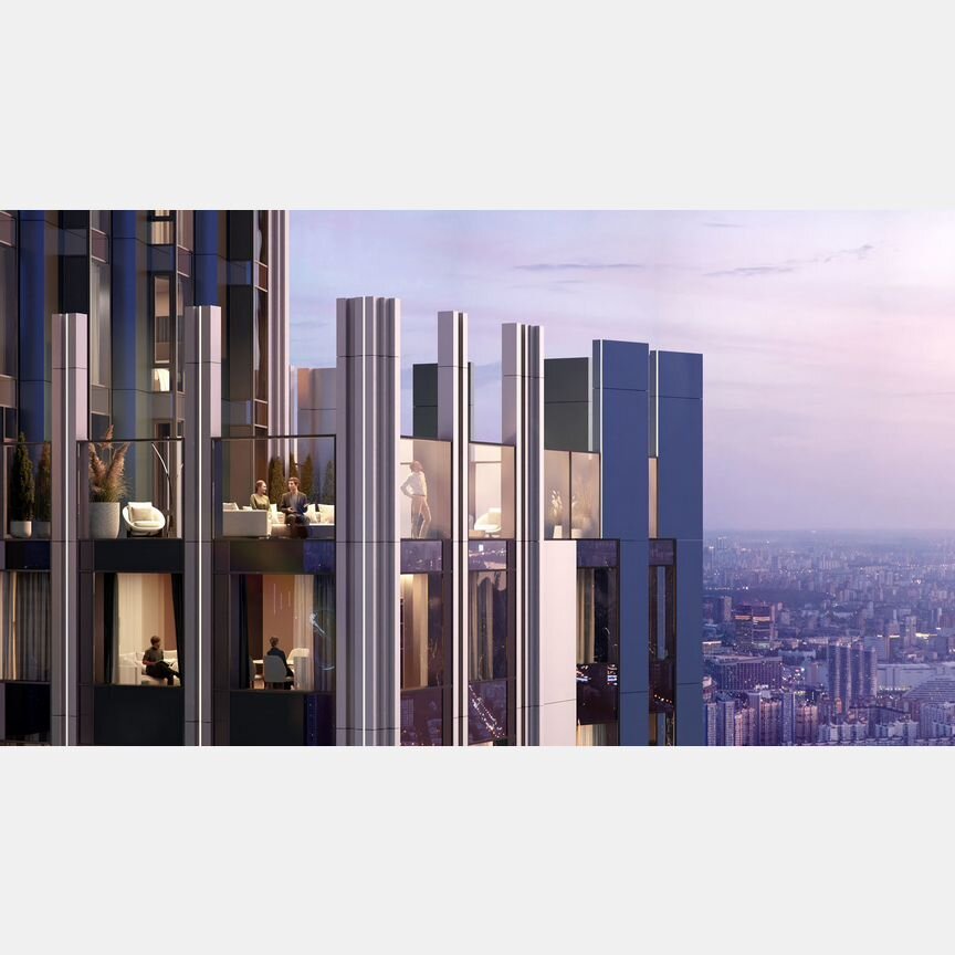 1-к. квартира, 41,6 м², 3/56 эт.