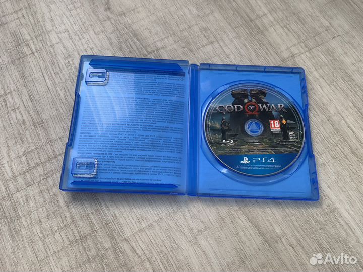Игра для playstation ps4 god of war
