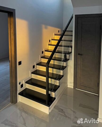 Лестница из дуба