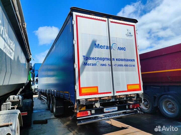 Полуприцеп шторно-бортовой Тонар T3-16 (98881), 2021