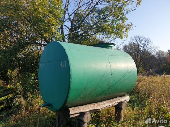 Емкость металлическая для сада