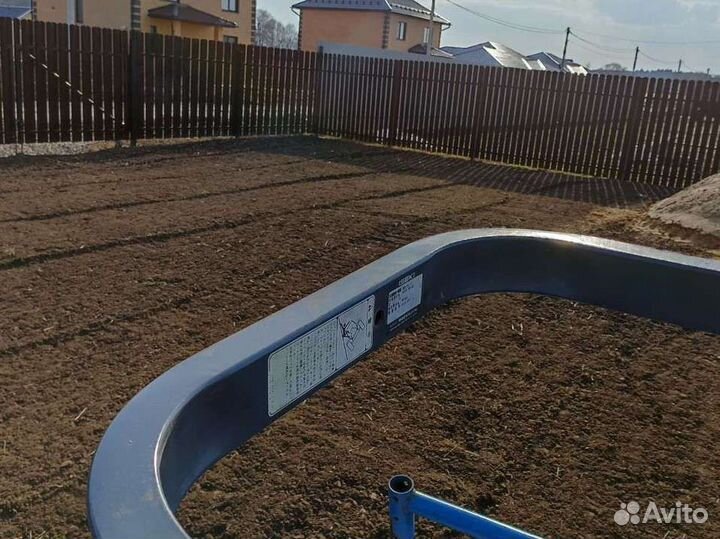 Вспашка земли, покос травы, посадка газона