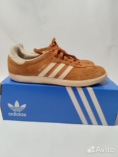 Кроссовки Adidas Samba OG Orange Rush Gum