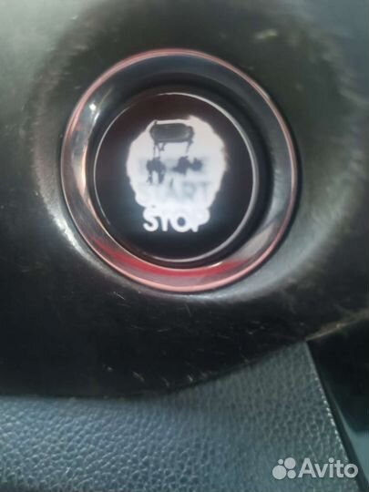 Наклейка на кнопку старт/стоп