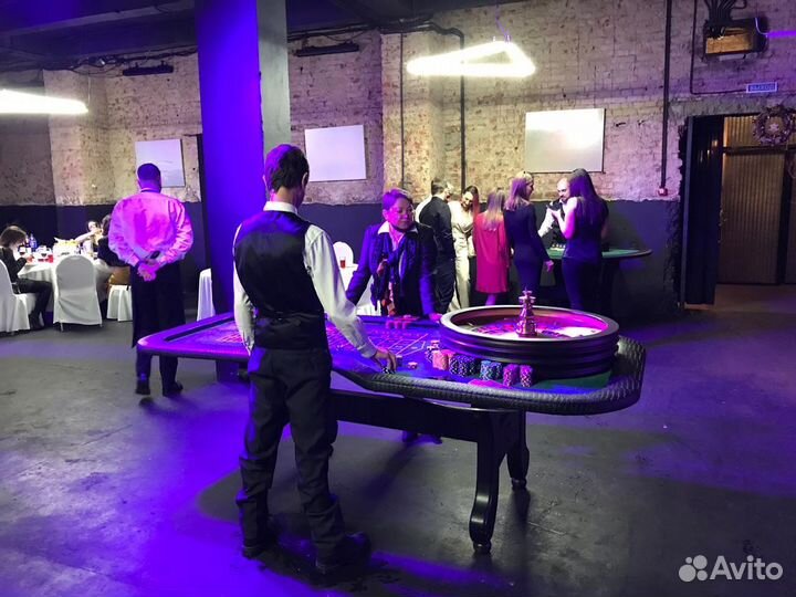 Выездное фан казино на 8 марта, корпоративы