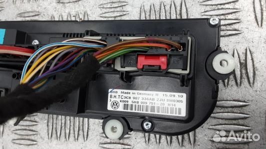 Блок управления печки и климат-контроля volkswagen