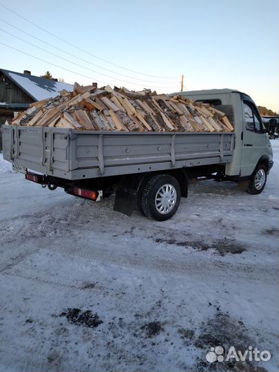 Дрова зил,газель колотые или чурки берёза,осина