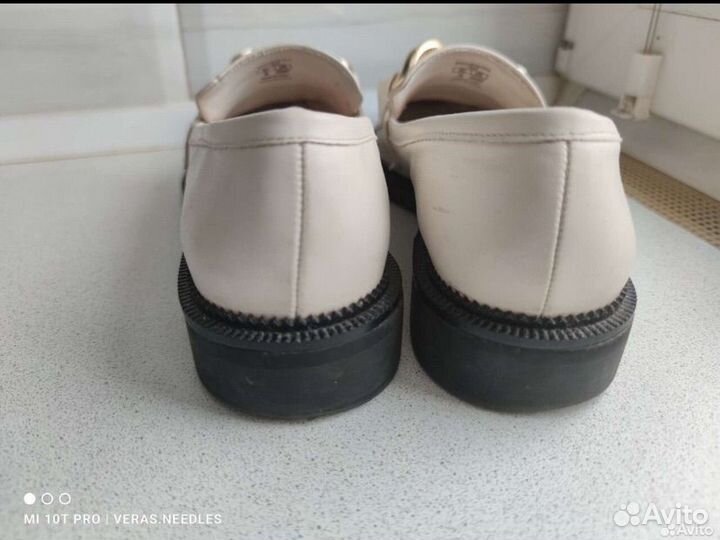 Новые туфли Zara, лоферы страдивариус