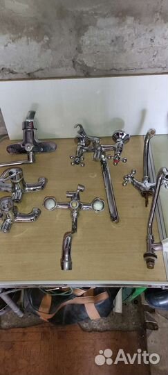 Смесители для ванны,кухни, латунь