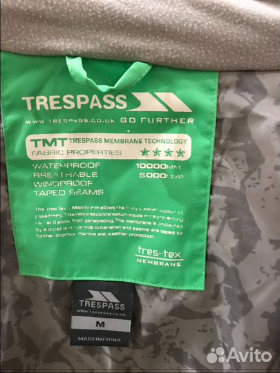 Куртка сноубордическая Trespass M 10000/5000
