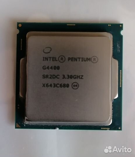 Процессор Intel Pentium G4400