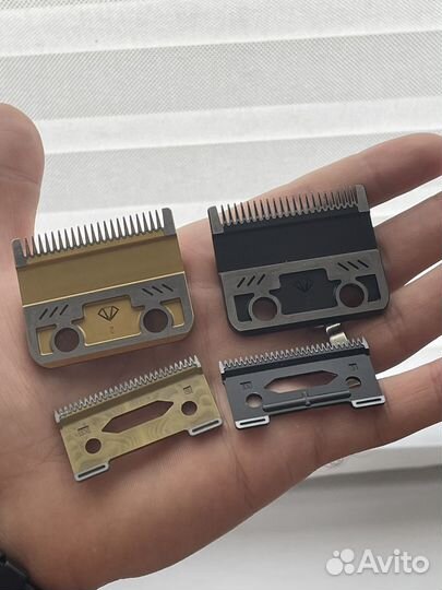 Золотой Fade Нож для машинка jrl