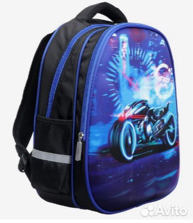 Рюкзак каркасный школьный Calligrata Speed bike