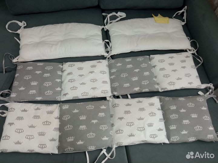 Бортики в детскую кроватку