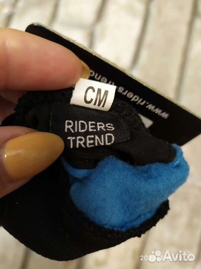 Перчатки флис. Для конного спорта. На узкую руку