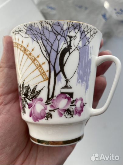 Чашка с блюдцем лфз