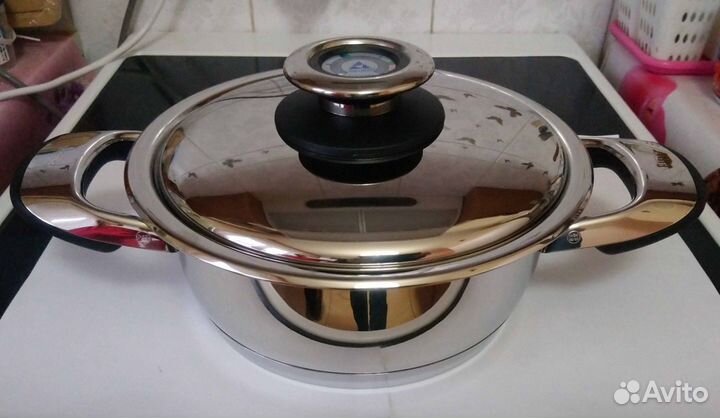 Посуда Bauer / сковородка новая + кастрюля новая