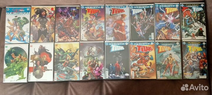 Комиксы, синглы DC, marvel