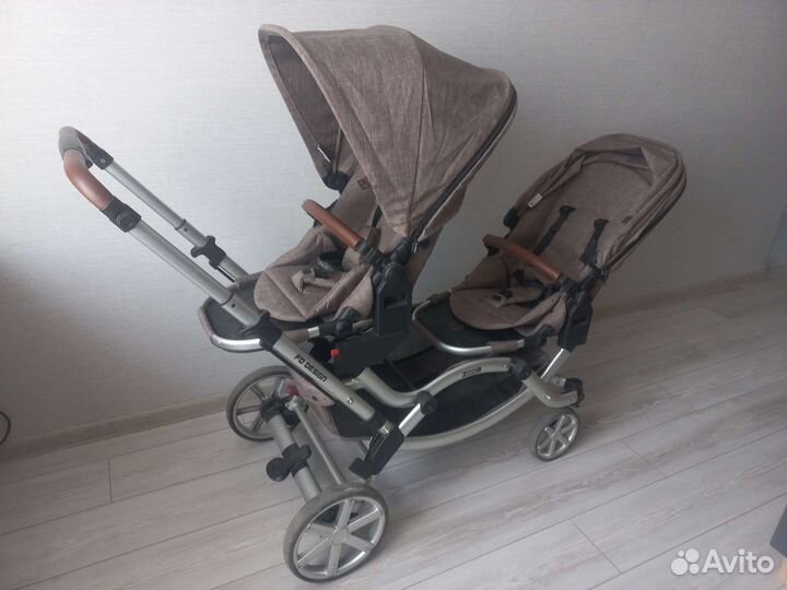 Коляска для двойни FD-design zoom bean