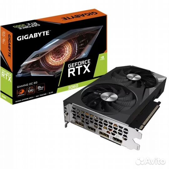 Видеокарта Gigabyte PCI-E NV RTX3060 8GB