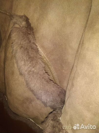 Дубленка натуральная мужская 50 52