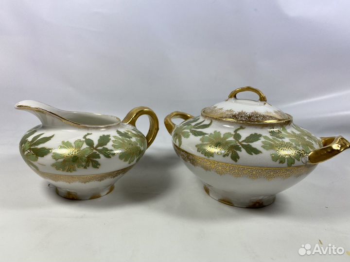 Молочник и сахарница Лимож