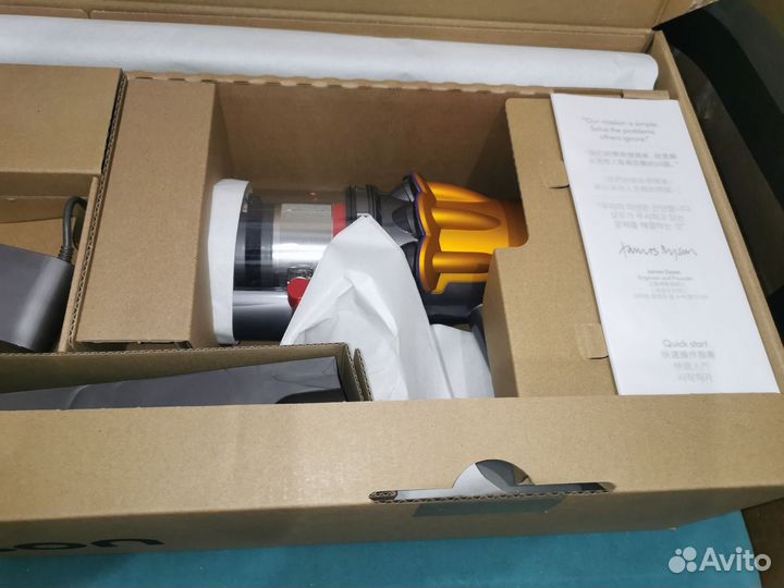 Пылесос Dyson V12S SV46 Detect Slim Submarine Ориг