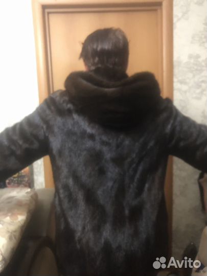 Полушубок норковая женская 60 62 размер