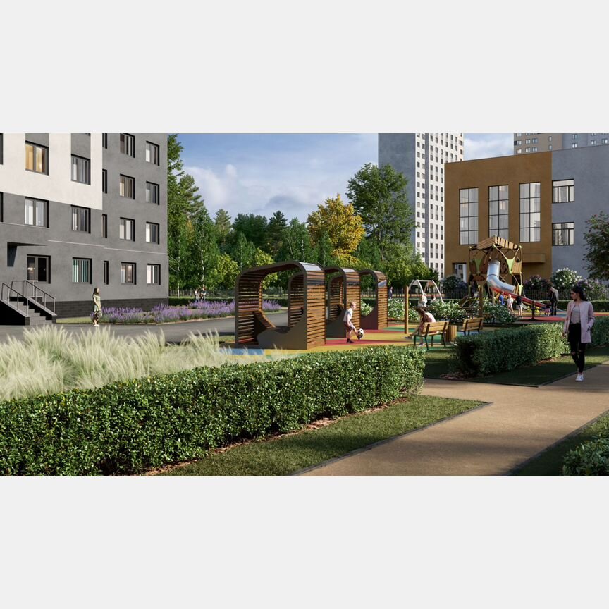2-к. квартира, 55,3 м², 19/21 эт.
