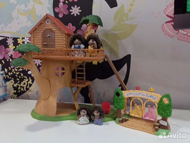 Sylvanian families дом на дереве