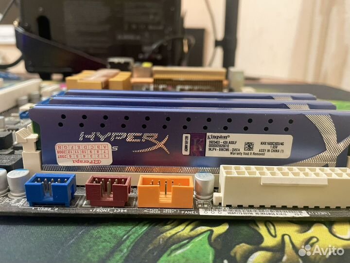 Комплект i7 920 12 gb ddr3 и брендовая мат плата