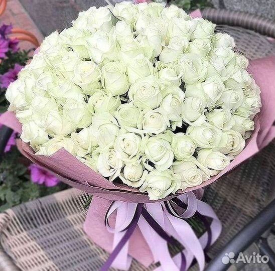 Букет роз 101 роза 51 роза