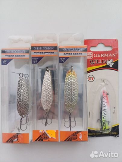 Колеблющаяся блесна German Williams