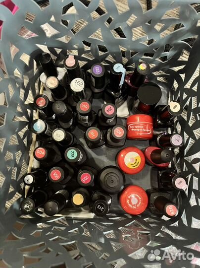 Набор для шеллака гель лака с лампой, базой, топом