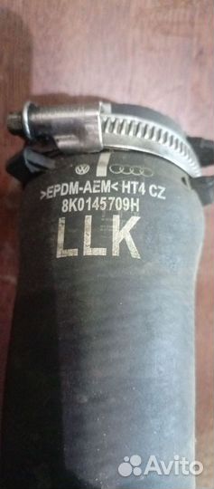 Патрубок интеркулера Audi A4