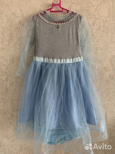 Платье Эльзы 128 рост