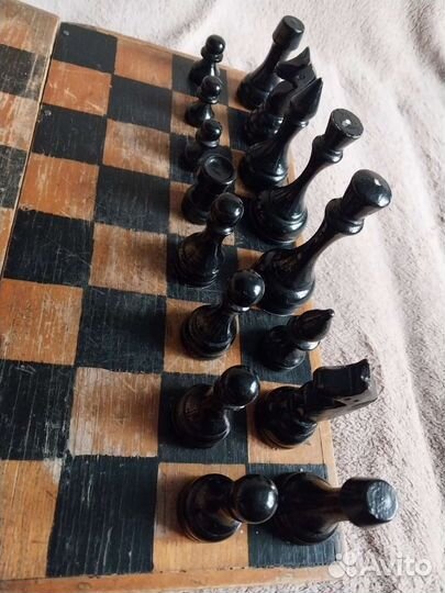 Шахматы деревянные