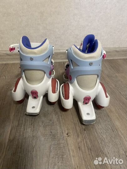 Роликовые коньки детские раздвижные