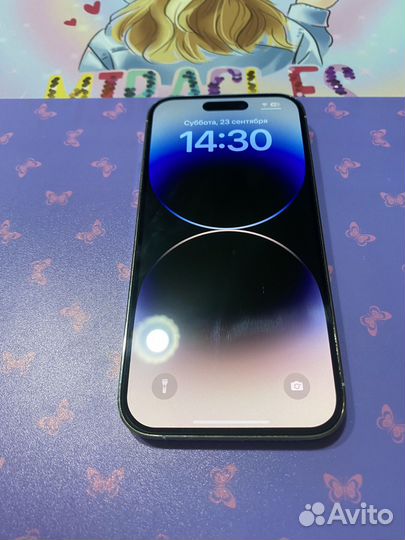 iPhone 14 Pro 256 Gb Silver на гарантии