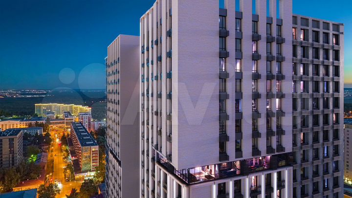 Апартаменты-студия, 19,2 м², 6/34 эт.