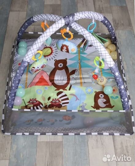 Развивающий коврик для новорожденных