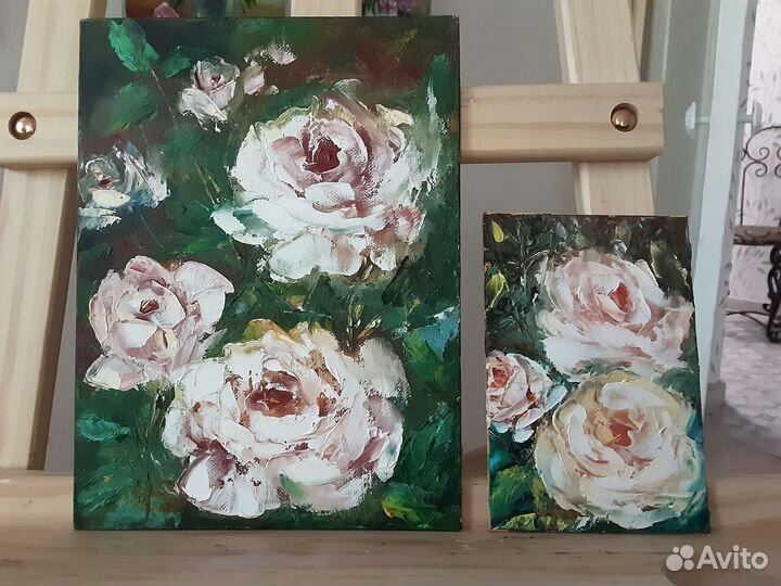 Эскиз букет цветы розы