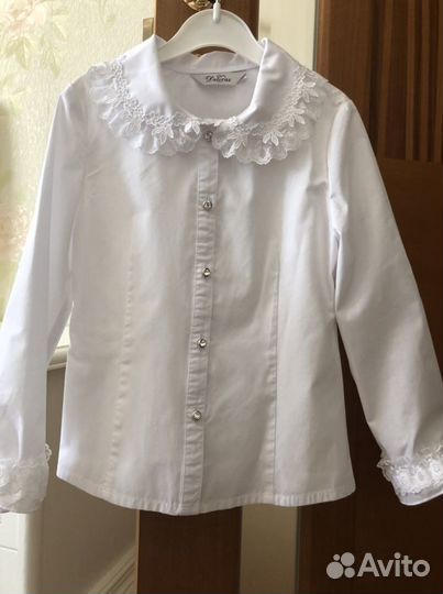 Блузки 2 шт, размер 122 цена за 2шт