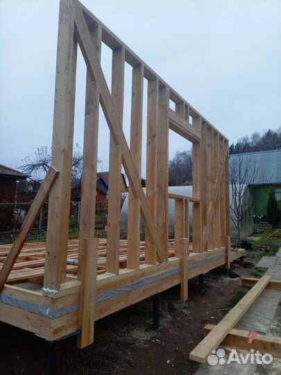 Строительство деревянных домов и пристроек