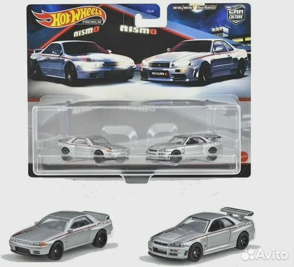 Hot Wheels Nissan Skyline Nismo Premium 2-Pack