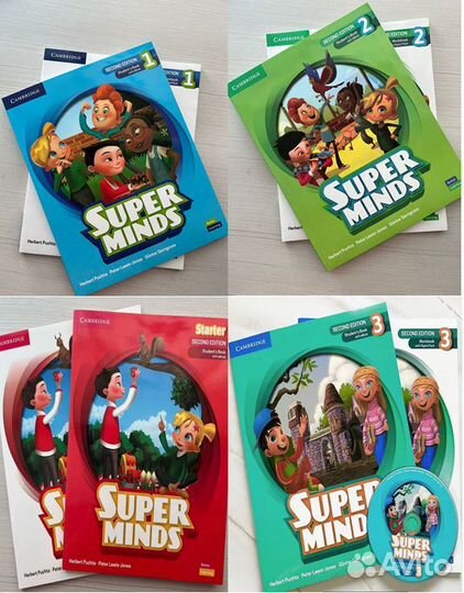 Super minds starter,1,2,3 (2 ое издание)
