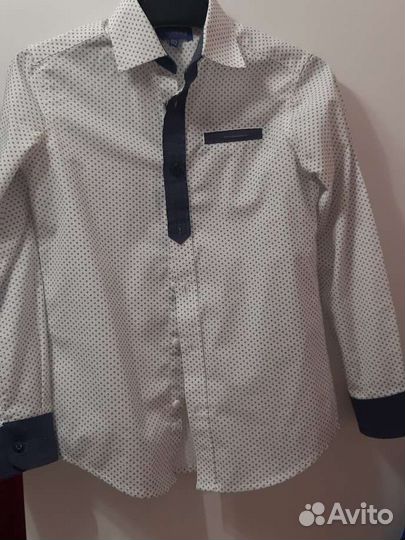 Рубашка для мальчика 122