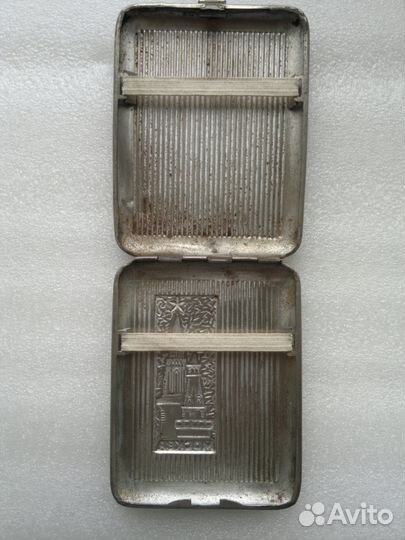 Портсигар Москва - башни Кремля